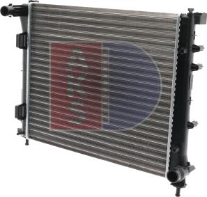 AKS Dasis 080001N - Радиатор, охлаждане на двигателя vvparts.bg