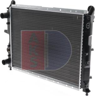 AKS Dasis 080031N - Радиатор, охлаждане на двигателя vvparts.bg