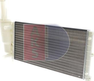 AKS Dasis 080026N - Радиатор, охлаждане на двигателя vvparts.bg