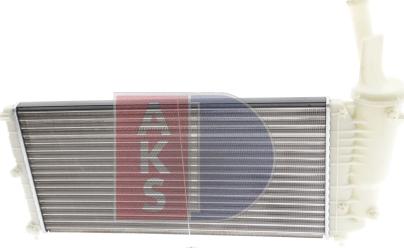 AKS Dasis 080026N - Радиатор, охлаждане на двигателя vvparts.bg