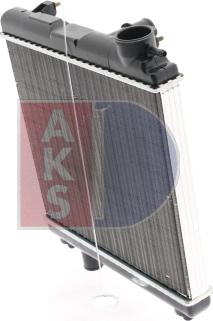 AKS Dasis 080020N - Радиатор, охлаждане на двигателя vvparts.bg