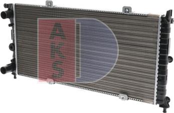 AKS Dasis 080830N - Радиатор, охлаждане на двигателя vvparts.bg