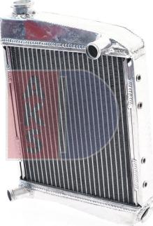 AKS Dasis 020110AL - Радиатор, охлаждане на двигателя vvparts.bg