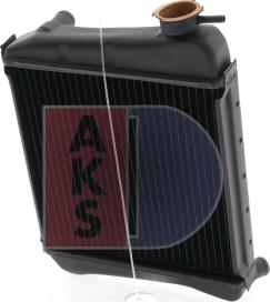 AKS Dasis 020110N - Радиатор, охлаждане на двигателя vvparts.bg