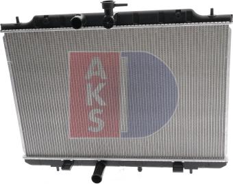 AKS Dasis 070149N - Радиатор, охлаждане на двигателя vvparts.bg