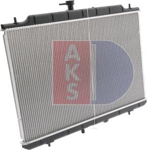 AKS Dasis 070149N - Радиатор, охлаждане на двигателя vvparts.bg