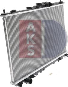 AKS Dasis 140048N - Радиатор, охлаждане на двигателя vvparts.bg