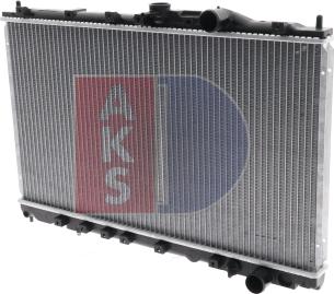 AKS Dasis 140100N - Радиатор, охлаждане на двигателя vvparts.bg