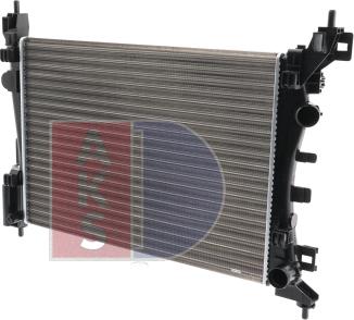 AKS Dasis 150068N - Радиатор, охлаждане на двигателя vvparts.bg