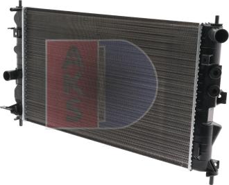 AKS Dasis 150003N - Радиатор, охлаждане на двигателя vvparts.bg