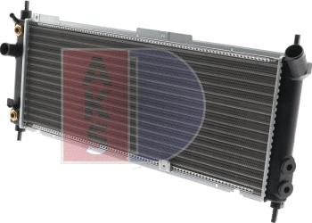 AKS Dasis 150019N - Радиатор, охлаждане на двигателя vvparts.bg