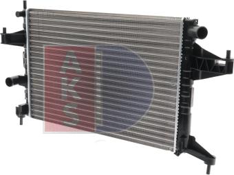 AKS Dasis 150013N - Радиатор, охлаждане на двигателя vvparts.bg