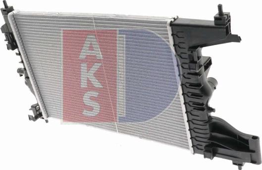 AKS Dasis 150088N - Радиатор, охлаждане на двигателя vvparts.bg