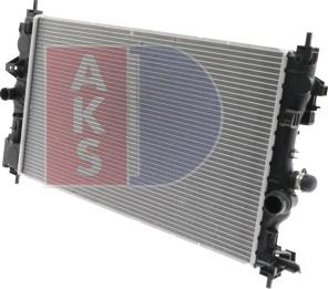 AKS Dasis 150103N - Радиатор, охлаждане на двигателя vvparts.bg