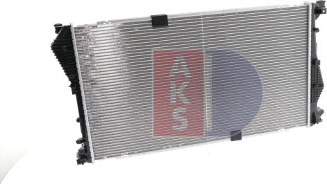 AKS Dasis 150122N - Радиатор, охлаждане на двигателя vvparts.bg