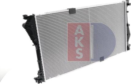 AKS Dasis 150122N - Радиатор, охлаждане на двигателя vvparts.bg