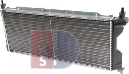 AKS Dasis 151620N - Радиатор, охлаждане на двигателя vvparts.bg