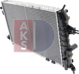 AKS Dasis 151860N - Радиатор, охлаждане на двигателя vvparts.bg
