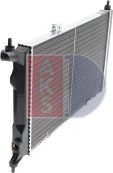 AKS Dasis 151720N - Радиатор, охлаждане на двигателя vvparts.bg