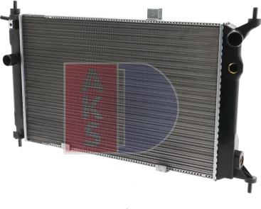 AKS Dasis 151720N - Радиатор, охлаждане на двигателя vvparts.bg