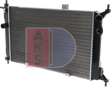 AKS Dasis 151720N - Радиатор, охлаждане на двигателя vvparts.bg