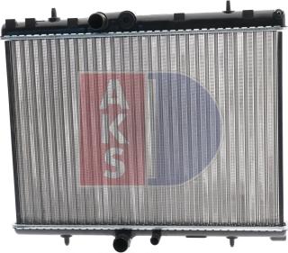 AKS Dasis 160096N - Радиатор, охлаждане на двигателя vvparts.bg