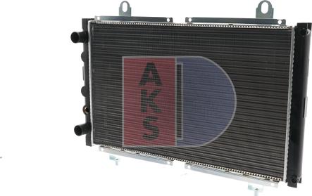 AKS Dasis 160003N - Радиатор, охлаждане на двигателя vvparts.bg