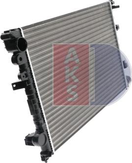 AKS Dasis 160021N - Радиатор, охлаждане на двигателя vvparts.bg