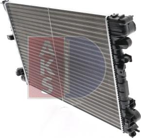 AKS Dasis 160021N - Радиатор, охлаждане на двигателя vvparts.bg