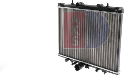 AKS Dasis 160075N - Радиатор, охлаждане на двигателя vvparts.bg