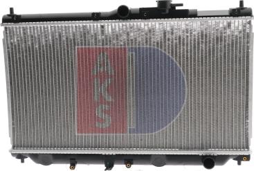 AKS Dasis 100590N - Радиатор, охлаждане на двигателя vvparts.bg
