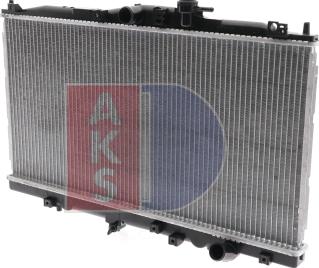 AKS Dasis 100560N - Радиатор, охлаждане на двигателя vvparts.bg