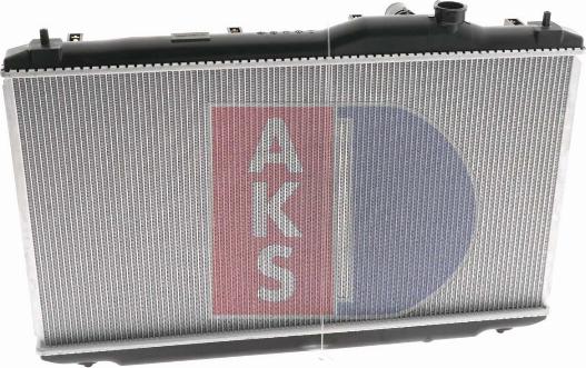 AKS Dasis 100081N - Радиатор, охлаждане на двигателя vvparts.bg