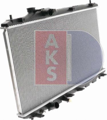 AKS Dasis 100081N - Радиатор, охлаждане на двигателя vvparts.bg