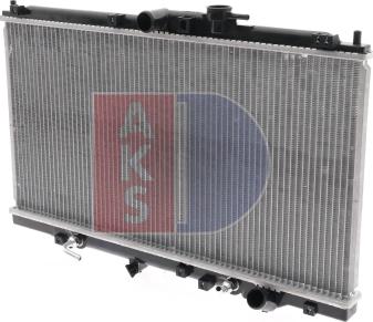 AKS Dasis 100210N - Радиатор, охлаждане на двигателя vvparts.bg