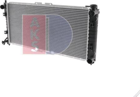 AKS Dasis 110900N - Радиатор, охлаждане на двигателя vvparts.bg