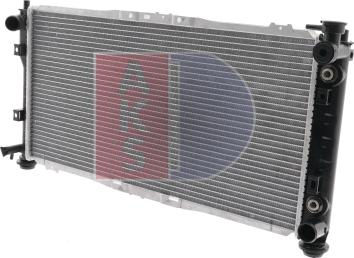AKS Dasis 110910N - Радиатор, охлаждане на двигателя vvparts.bg