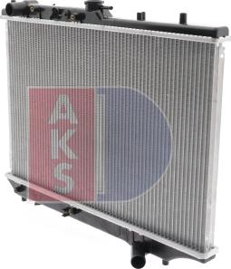 AKS Dasis 110680N - Радиатор, охлаждане на двигателя vvparts.bg