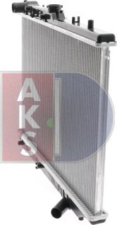 AKS Dasis 110680N - Радиатор, охлаждане на двигателя vvparts.bg