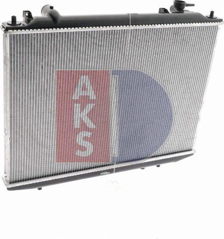 AKS Dasis 110093N - Радиатор, охлаждане на двигателя vvparts.bg