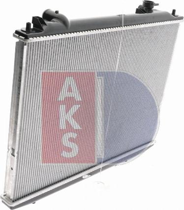 AKS Dasis 110093N - Радиатор, охлаждане на двигателя vvparts.bg