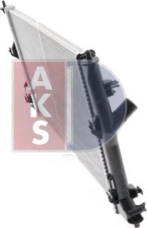 AKS Dasis 110056N - Радиатор, охлаждане на двигателя vvparts.bg