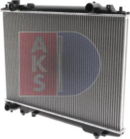 AKS Dasis 110071N - Радиатор, охлаждане на двигателя vvparts.bg