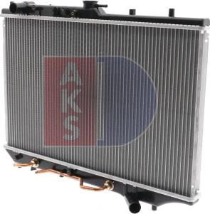 AKS Dasis 110800N - Радиатор, охлаждане на двигателя vvparts.bg