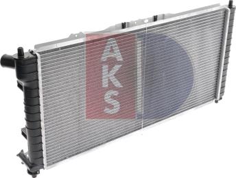 AKS Dasis 111000N - Радиатор, охлаждане на двигателя vvparts.bg