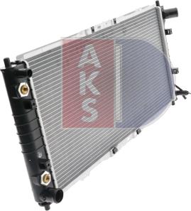 AKS Dasis 111000N - Радиатор, охлаждане на двигателя vvparts.bg