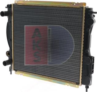 AKS Dasis 180620N - Радиатор, охлаждане на двигателя vvparts.bg