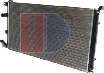 AKS Dasis 180054N - Радиатор, охлаждане на двигателя vvparts.bg