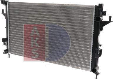 AKS Dasis 180001N - Радиатор, охлаждане на двигателя vvparts.bg
