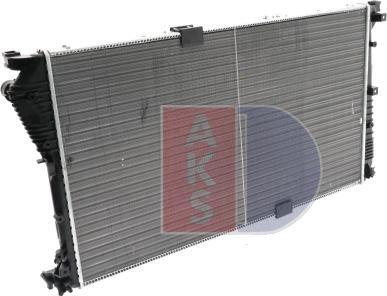 AKS Dasis 180089N - Радиатор, охлаждане на двигателя vvparts.bg